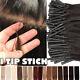 0.5g/strand I Tip Hair Keratin Stick Glue Human Remy Hair Extensions Highlight#