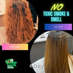 1000ML/33.81 Fl. Oz ANGELING POWER Brazilian Keratin Hair Straightener Treatment