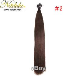 100S Pre Bonded Keratin Fusion Stick I Tip Hair 100% Remy Human Hair Extensions