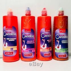 100%Authentic Brazilian Hair Keratin Caviarine Treatment home use up to 6 Months