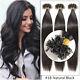 100% Remy Human Hair Extensions Nail U Tip Pre Bonded Keratin 1g 202224 Ombre