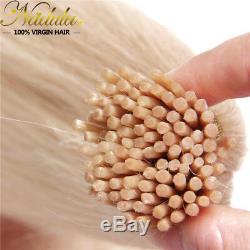 100s Pre Bonded Keratin Stick I Tip Nail U Tip Remy Real Human Hair Extensions