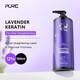 12% Brazilian Keratin Treatment Lavender Straight Hair Repair Damage Dry Frizzy