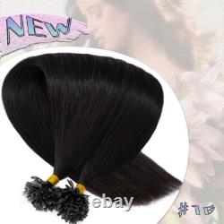 150G Pre Bonded Keratin U-Tip Remy Human Hair Extensions Nail Tip THICK Balayage