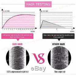 150Pcs 1G Bondings Keratin 100% Brazilian Remy Human Hair Nail U-Tip Extensions
