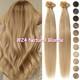 200strands Thick Nail U Tip Real Human Remy Hair Extensions Keratin Fusion Hair