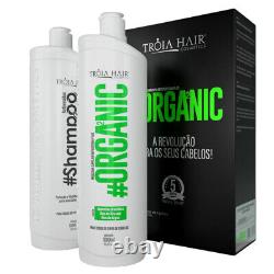 2 Brazilian Keratin StraighteningTreatment + 1 Shampoo + NanoFixer Fortifying