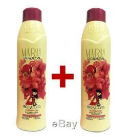 2 Liters Maria Escandalosa Brazilian Keratin Treatment Only Hair Straightening