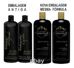 2 Pcs Kit Profesional Marroquí Ghair Progresivo Brazilian Keratin Hair Treatment