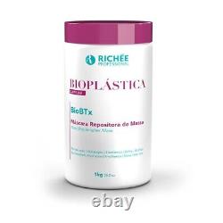 2 Sets Richee Professional Bioplastica Kit Treatment Brazilian Keratin Blowout