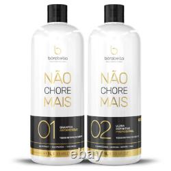 2 x Borabella Not Cry More Kit Brazilian Keratin Treatment 2x1000ml Progressive