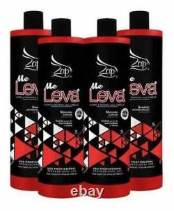 2x Me Leva Zap Progressive Brush Brazilian Keratin Treatment Blowout 2x1L Zap