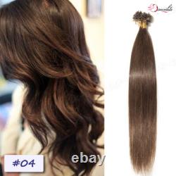 300S Thick Russian Pre Bonded Keratin Remy Human Hair Extensions Nail U Tip Glue