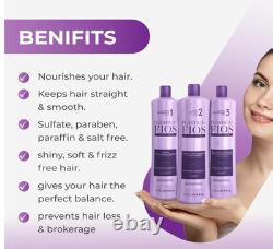 - (3X1 Litter) Plastica Dos Fios Brazilian Keratin Hair Smoothing System, anti R