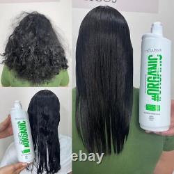 3 Brazilian Organic Keratin Hair Treatment I Straight I Shine I Soft I Vegan