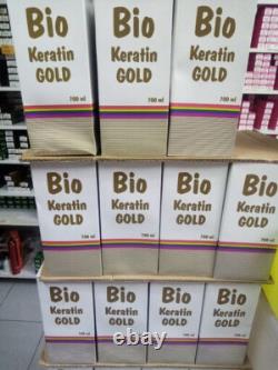 3x Bio Keratin Gold Brazilian Hair Straightener 700 ML Hair Accessories, Barber