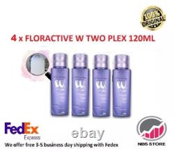 4x Floractive Brazilian Progressive Brush W Two Plex Blond 120ml 4.05 fl oz