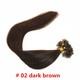 7a Pre Bonded U/nail Tip Keratin 100% Remy Brazilian Human Hair Extensions