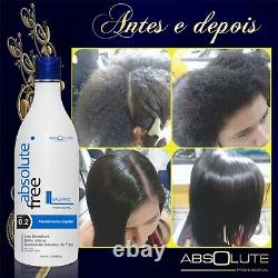 Absolute Free Brazilian keratin kit 2x 1L Formaldehyde FREE