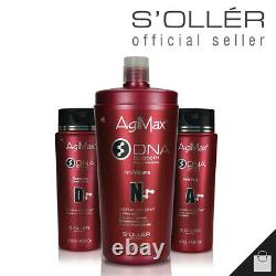 Agi Max DNA Kit S'oller Brazilian Anti Volume System Soller Keratin Treatment