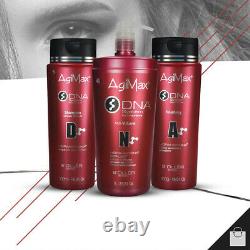 Agi Max DNA Kit S'oller Brazilian Anti Volume System Soller Keratin Treatment