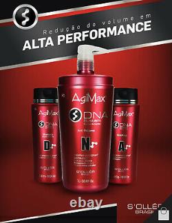 Agi Max DNA Kit S'oller Brazilian Anti Volume System Soller Keratin Treatment