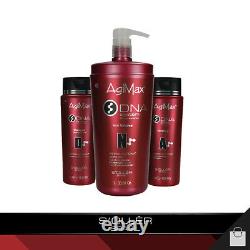 Agi Max DNA Kit S'oller Brazilian Anti Volume System Soller Keratin Treatment