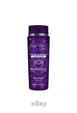 Agi Max Plus Brazilian Keratin Hair Straightening Step 2x500ml Blowout ON SALE