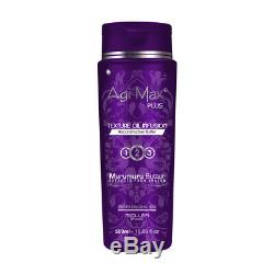 Agi Max Plus Brazilian Keratin/Hair Straightening Step 2x500ml/ON SALE