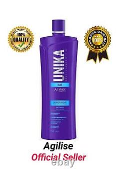 Agilise Unika Blue Hair Straightener Brazilian Keratin Treatment 1L Quick Send