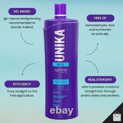 Agilise Unika Blue Progressive Brazilian Keratin Treatment, Sealant 1L/34 Oz