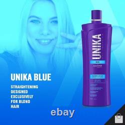 Agilise Unika Blue Progressive Brazilian Keratin Treatment, Sealant 1L/34 Oz