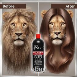 Alda Chocolate Brazilian Keratin Treatment Frizz-Free Permanent Straightening
