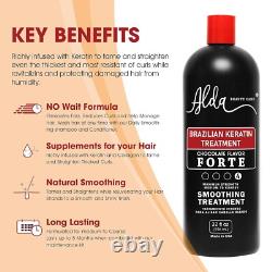 Alda Chocolate Brazilian Keratin Treatment for Permanent Straightening 20 Min