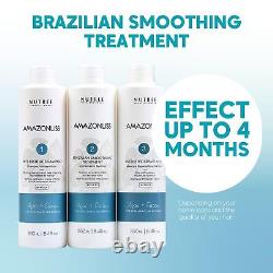 Amazonliss Keratin Hair Treatment Set 8.45 Fl Oz Natural Ingredients ACAI