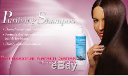 BEST Brazilian Keratin Free Formaldehyde Hair Therapy Straightening Kit Shampoo
