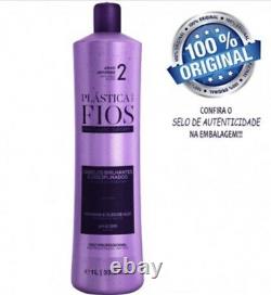 BRAZILIAN KERATIN CADIVEU PLASTICA DOS FIOS HAIR STRAIGHTENING STEP 2 +MASK 500g