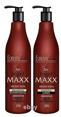 BRAZILIAN KERATIN PROFISSIONAL TREATMENT BLOWOUT INGEL MAXX SET 2x1 33,81OZ