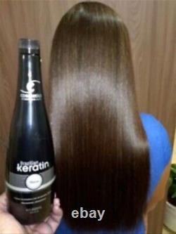 BRAZILIAN Keratin TREATMENT Progressive ecosmetics Deluxe 1 L (33.8 Fl. Oz)