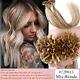 #balayage Keratin Nail U Tip Remy Human Hair Extensions Russian Pre Bonded Thick