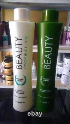 Beauty Impressive Brazilian Keratin Kit 2x1L Shampoo + Anti Frizz Treatment
