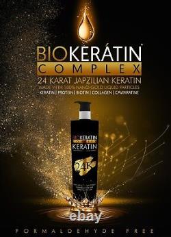 Biokeratin Complex 24K Gold Keratin Formaldehyde Free 120 ml