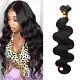 Body Wave Flat Tip Human Hair Extension Pre Bonded Keratin Fusion Hair 100pcs