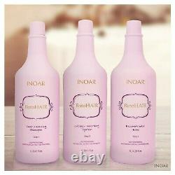 Botohair by INOAR step Brazilian Hair Keratin Treatment 3/33.8oz each bottles