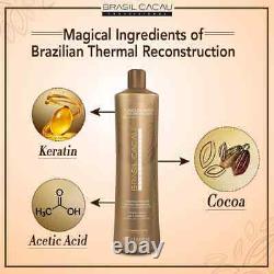 Brasil Cacau Brazilian Keratin Hair Treatment Blowout Kit