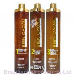 Brazilian Bien Cacau Keratin Smoothing Hair System