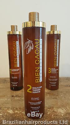 Brazilian Bien Cacau Keratin Smoothing Hair System