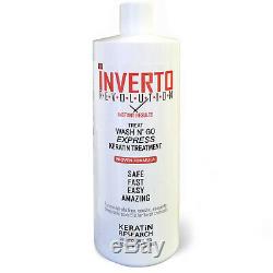 Brazilian Blowout Keratin INVERTO hair treatment 1000ml Formaldehyde Free kit US