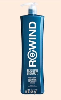 Brazilian Blowout Rewind Anti Aging Reparative Salon Treatment 34 oz