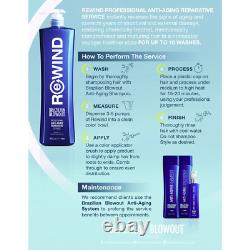 Brazilian Blowout Rewind Anti Aging Reparative Salon Treatment 34 oz FREE SHIP